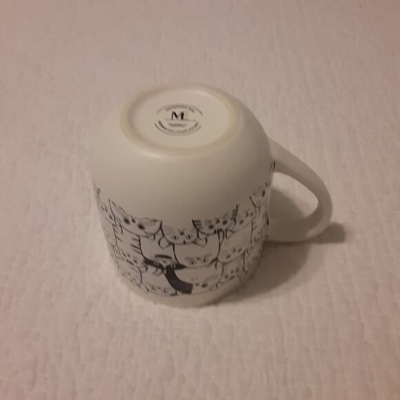 Modern Expressions Cat Lover Mug 16floz White & Black Whimsy - Picture 5 of 6